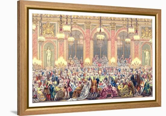 The Play of the King-Urrabieta-Framed Premier Image Canvas
