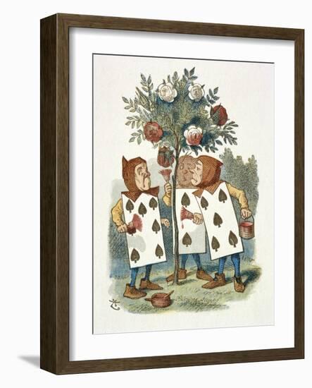 The Playing Cards-John Teniel-Framed Giclee Print