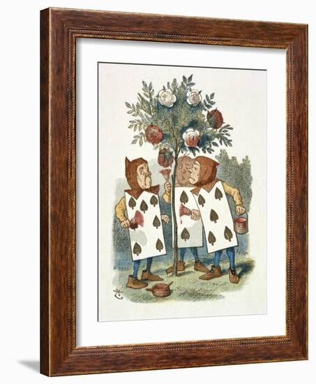 The Playing Cards-John Teniel-Framed Giclee Print