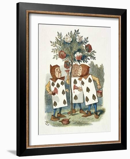 The Playing Cards-John Teniel-Framed Giclee Print