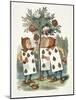 The Playing Cards-John Teniel-Mounted Giclee Print