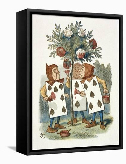 The Playing Cards-John Teniel-Framed Premier Image Canvas