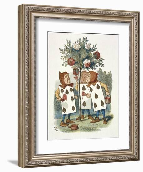 The Playing Cards-John Teniel-Framed Giclee Print