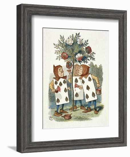 The Playing Cards-John Teniel-Framed Giclee Print