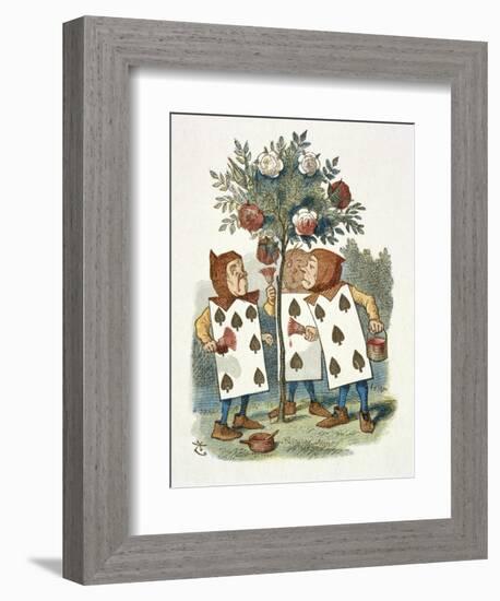 The Playing Cards-John Teniel-Framed Giclee Print