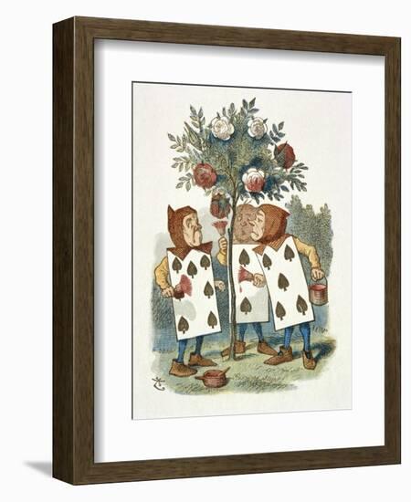 The Playing Cards-John Teniel-Framed Giclee Print