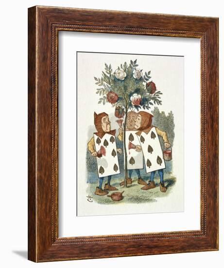 The Playing Cards-John Teniel-Framed Giclee Print