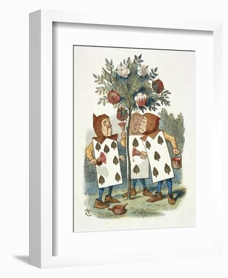 The Playing Cards-John Teniel-Framed Giclee Print