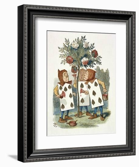 The Playing Cards-John Teniel-Framed Giclee Print