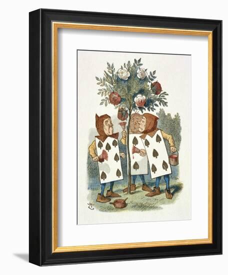 The Playing Cards-John Teniel-Framed Giclee Print