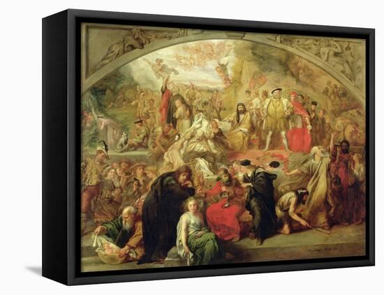 The Plays of William Shakespeare, 1849 (Oil on Canvas)-John Gilbert-Framed Premier Image Canvas