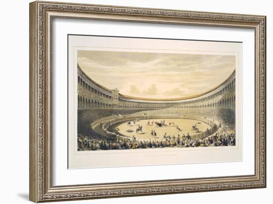 The Plaza De Toros of Madrid-null-Framed Giclee Print