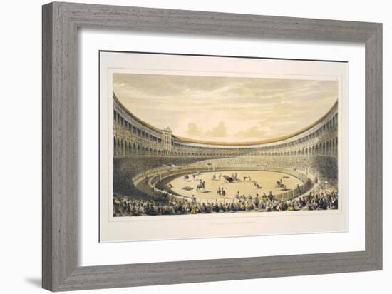 The Plaza De Toros of Madrid-null-Framed Giclee Print