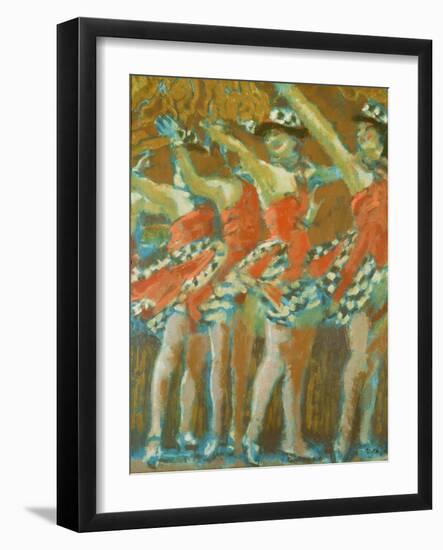 The Plaza Tiller Girls, 1920S-Walter Richard Sickert-Framed Giclee Print