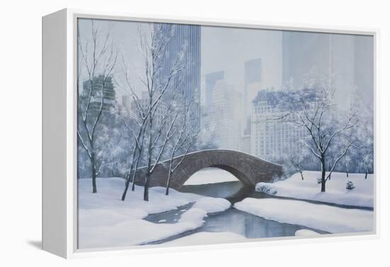 The Plaza-Diane Romanello-Framed Stretched Canvas