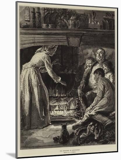 The Pleasures of Anticipation-Alfred Edward Emslie-Mounted Giclee Print