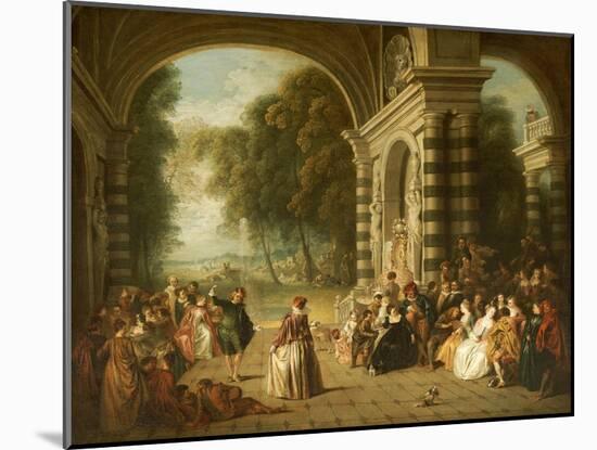 The Pleasures of the Ball-Jean-Baptiste Pater-Mounted Giclee Print