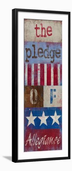 The Pledge of Allegiance-Kingsley-Framed Art Print