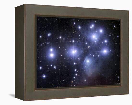 The Pleiades-Stocktrek Images-Framed Premier Image Canvas