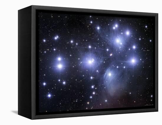 The Pleiades-Stocktrek Images-Framed Premier Image Canvas