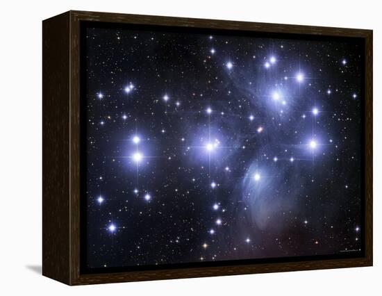 The Pleiades-Stocktrek Images-Framed Premier Image Canvas