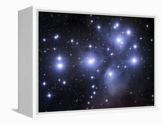 The Pleiades-Stocktrek Images-Framed Premier Image Canvas