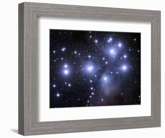 The Pleiades-Stocktrek Images-Framed Photographic Print