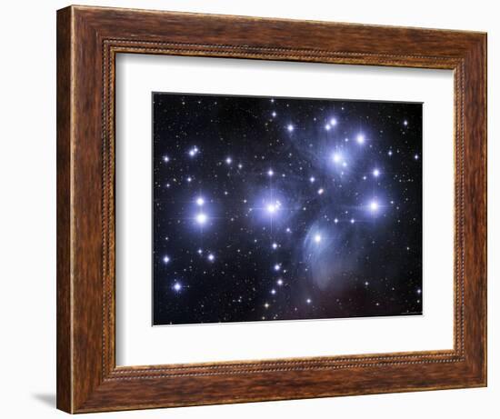 The Pleiades-Stocktrek Images-Framed Photographic Print