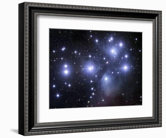 The Pleiades-Stocktrek Images-Framed Photographic Print