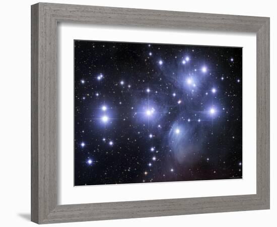 The Pleiades-Stocktrek Images-Framed Photographic Print