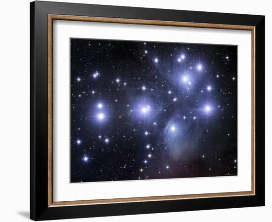 The Pleiades-Stocktrek Images-Framed Photographic Print