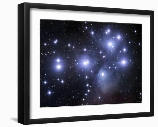 The Pleiades-Stocktrek Images-Framed Photographic Print