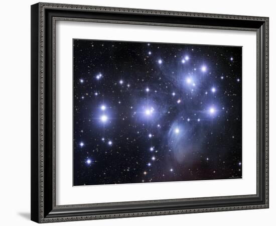 The Pleiades-Stocktrek Images-Framed Photographic Print