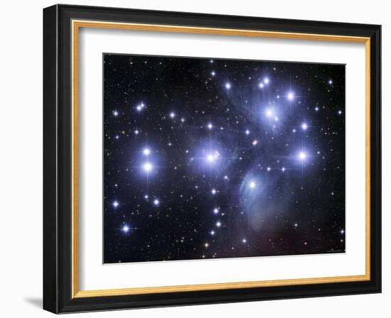 The Pleiades-Stocktrek Images-Framed Photographic Print
