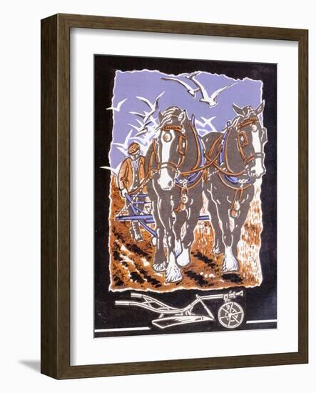 The Plough, 1997-Karen Cater-Framed Giclee Print