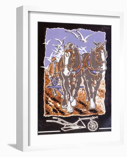 The Plough, 1997-Karen Cater-Framed Giclee Print