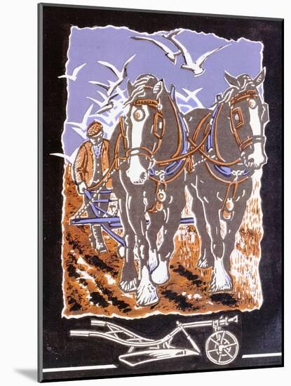 The Plough, 1997-Karen Cater-Mounted Giclee Print