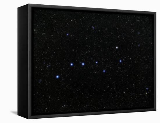 The Plough Asterism In Ursa Major-Eckhard Slawik-Framed Premier Image Canvas