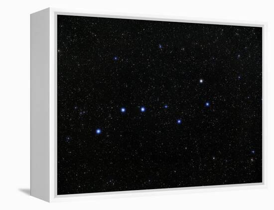 The Plough Asterism In Ursa Major-Eckhard Slawik-Framed Premier Image Canvas