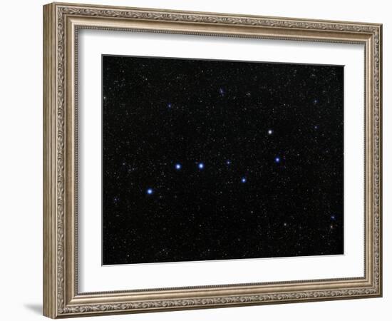 The Plough Asterism In Ursa Major-Eckhard Slawik-Framed Photographic Print