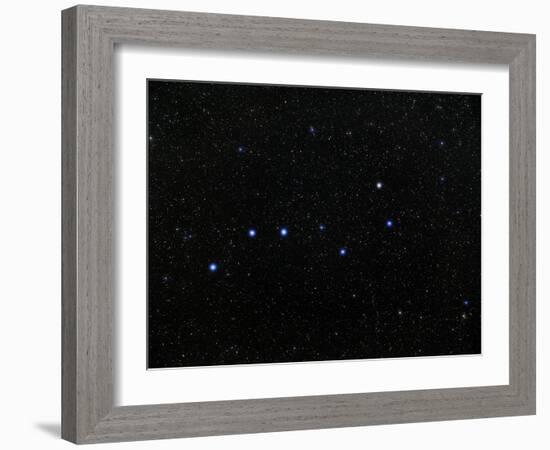 The Plough Asterism In Ursa Major-Eckhard Slawik-Framed Photographic Print