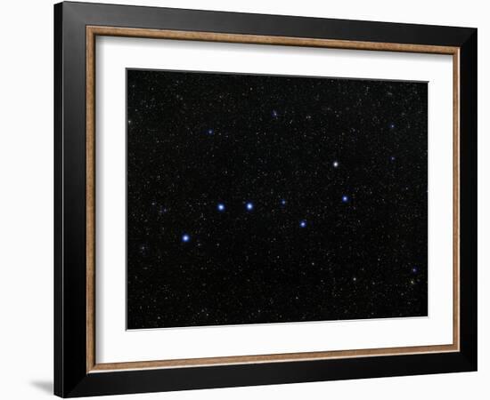 The Plough Asterism In Ursa Major-Eckhard Slawik-Framed Photographic Print