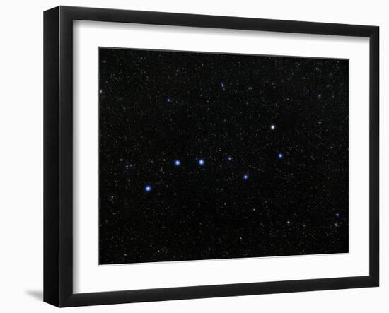 The Plough Asterism In Ursa Major-Eckhard Slawik-Framed Photographic Print