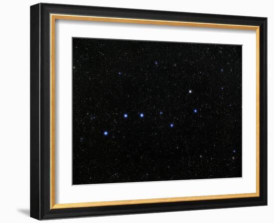 The Plough Asterism In Ursa Major-Eckhard Slawik-Framed Photographic Print