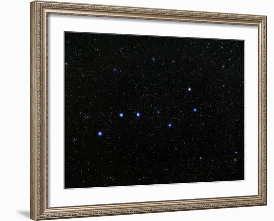 The Plough Asterism In Ursa Major-Eckhard Slawik-Framed Photographic Print