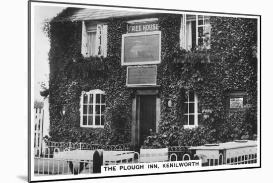 The Plough Inn, Kenilworth, Warwickshire, 1937-null-Mounted Giclee Print