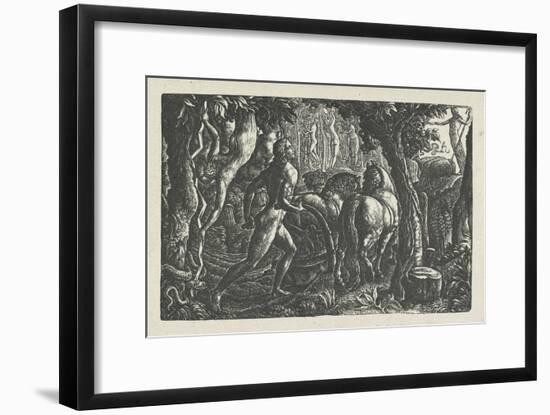 The Ploughman: Christian Ploughing the Last Furrow of Life-Edward Calvert-Framed Giclee Print