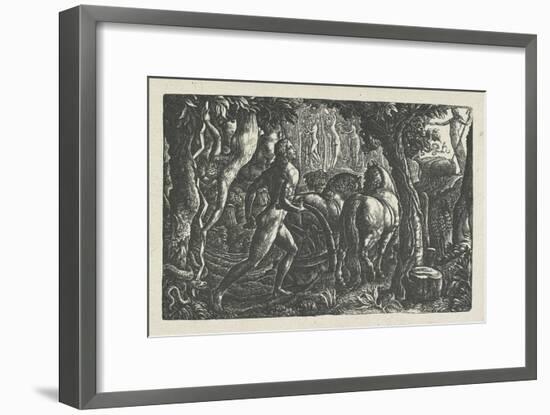 The Ploughman: Christian Ploughing the Last Furrow of Life-Edward Calvert-Framed Giclee Print