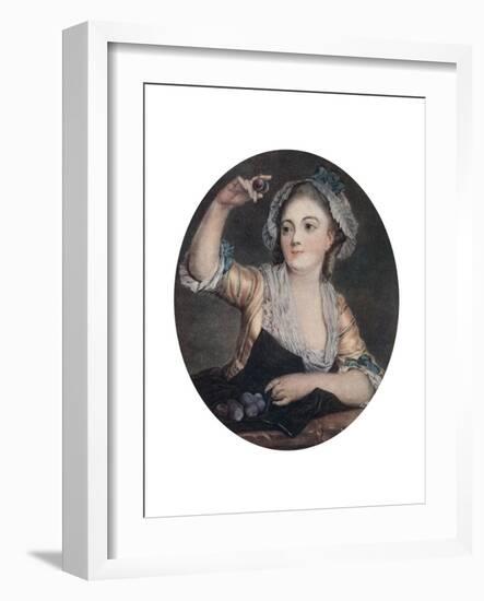 The Plums, C18th Century-P Davesne-Framed Giclee Print