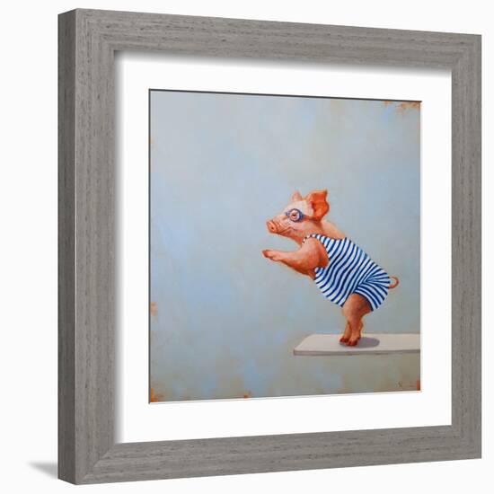 The Plunge-Lucia Heffernan-Framed Art Print